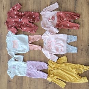 Baby girl 0-3 month lot